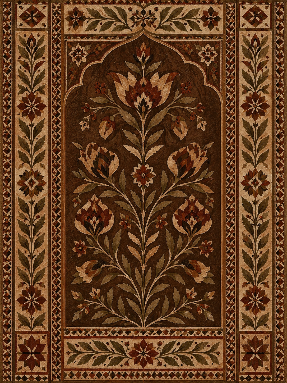 Garden of Heritage — A5 Islamic Art Print