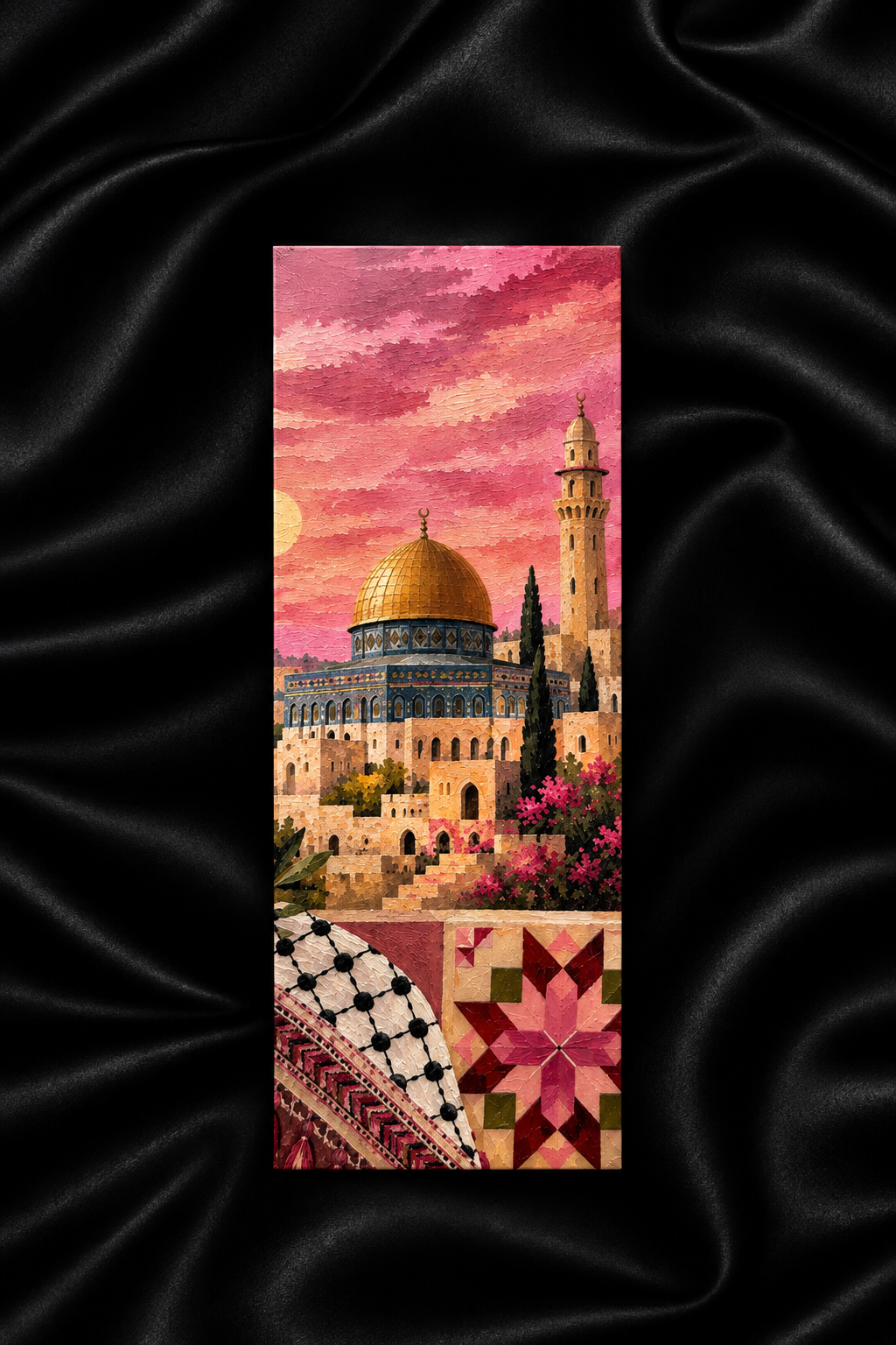 Blush Al-Quds - Palestinian Inspired Bookmark