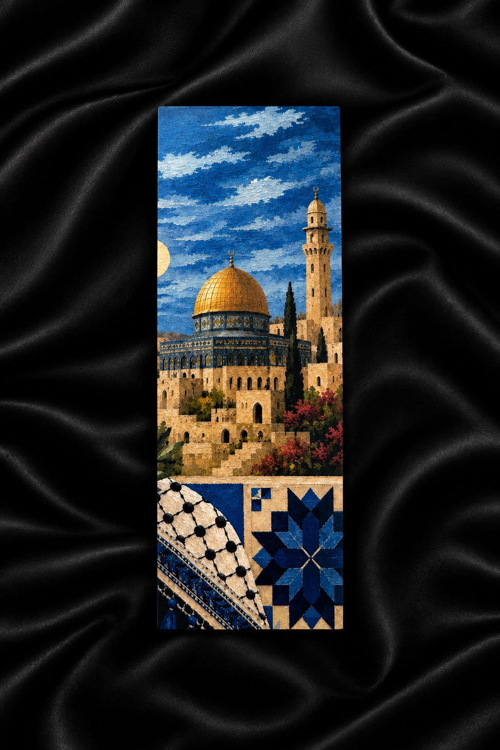 Azure Al-Quds -Palestinian Inspired Bookmark