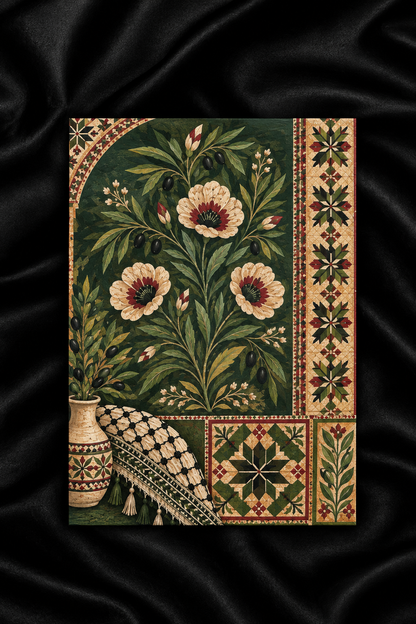 Roots of Sabr — A5 Islamic Art Print