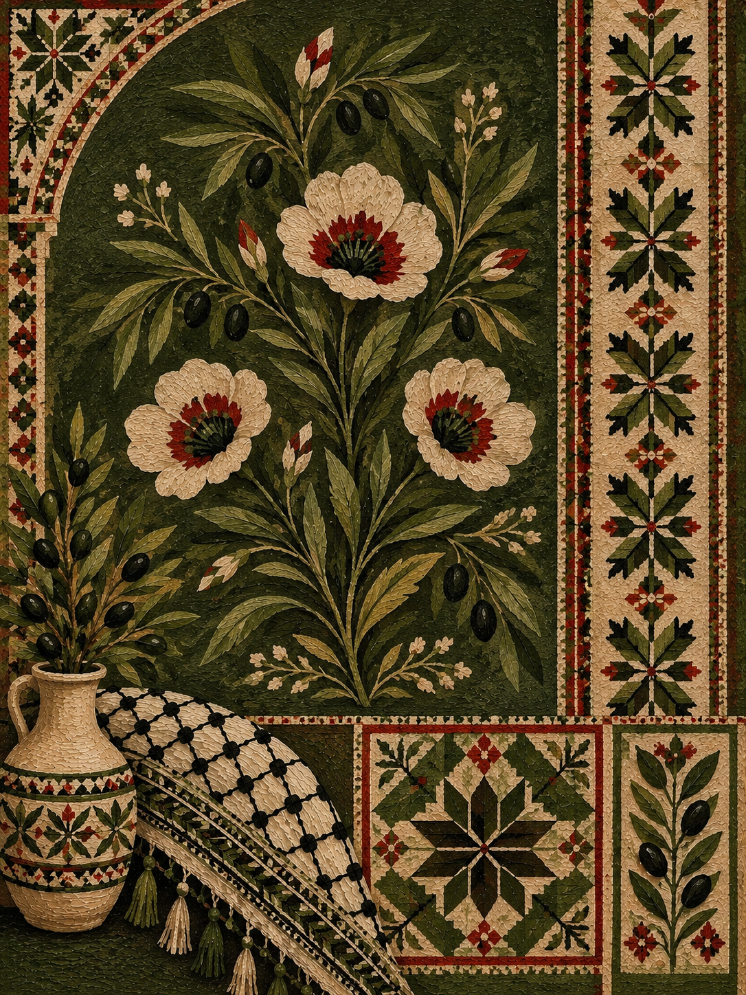 Roots of Sabr — A5 Islamic Art Print