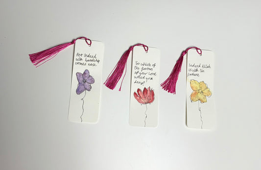 Set of 3 Handmade Bookmarks - 3 Day Dispatch Time